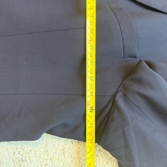 Coppley from Harry Rosen size 52R SEE MEASUREMENTS/estimated EUC light navy - Picture 7 of 13